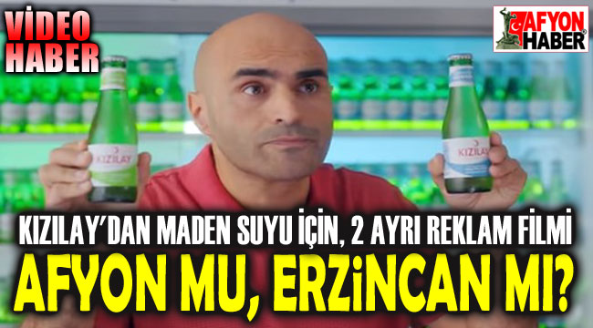 KIZILAY MADEN SUYU İÇİN 2 REKLAM FİLMİ HAZIRLADI!..